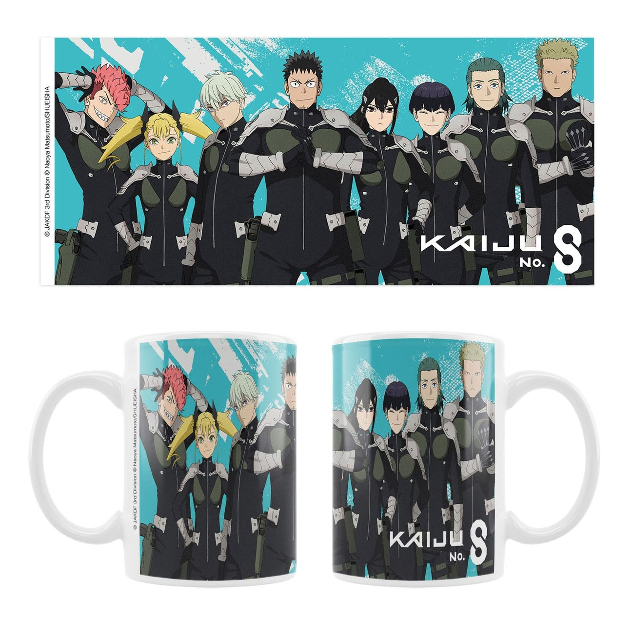 Product image Kaiju No. 8 Ceramic Mug Japanese Anti-Kaiju Defense Force