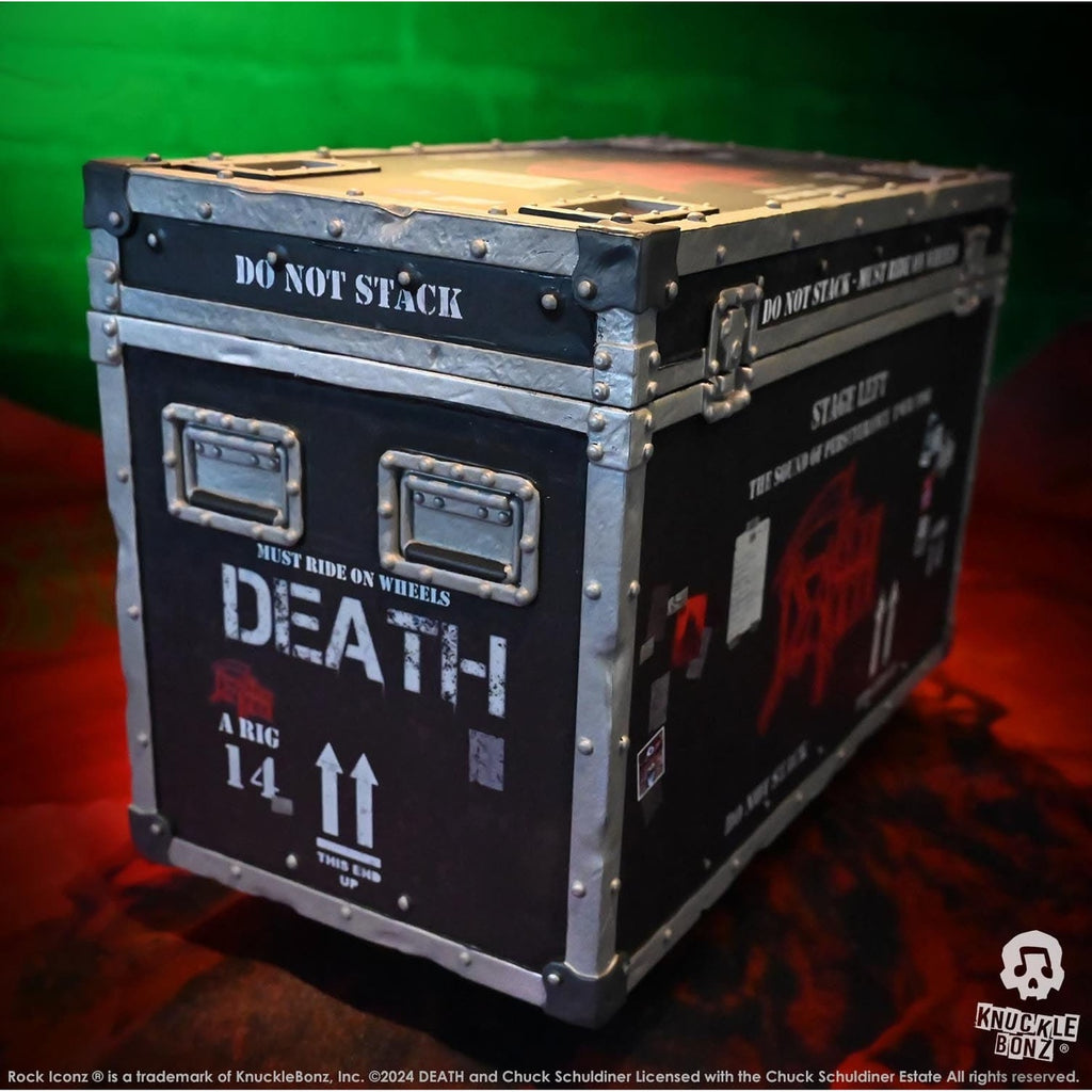 Product image Death Rock Ikonz On Tour Road Case Statue & Stage Background Set The Sound of Perseverance Tour 1998
