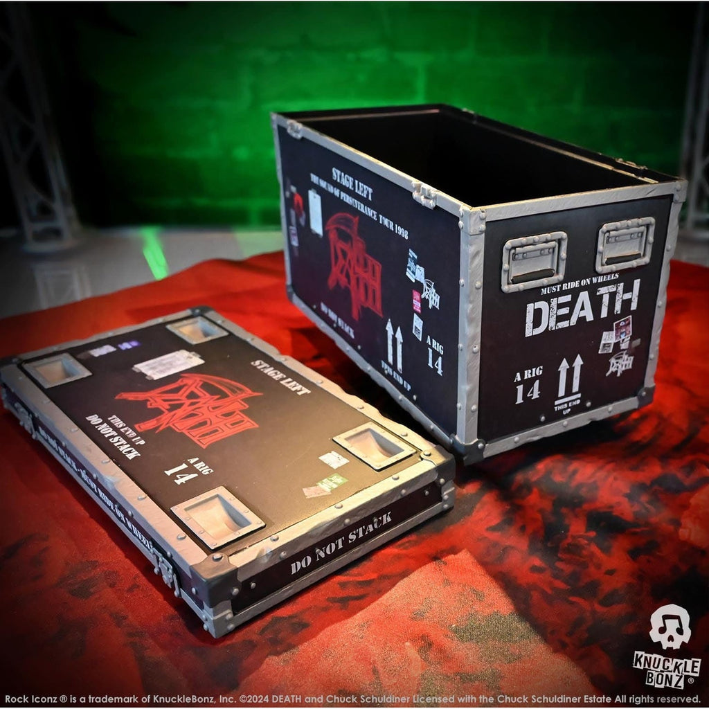 Product image Death Rock Ikonz On Tour Road Case Statue & Stage Background Set The Sound of Perseverance Tour 1998