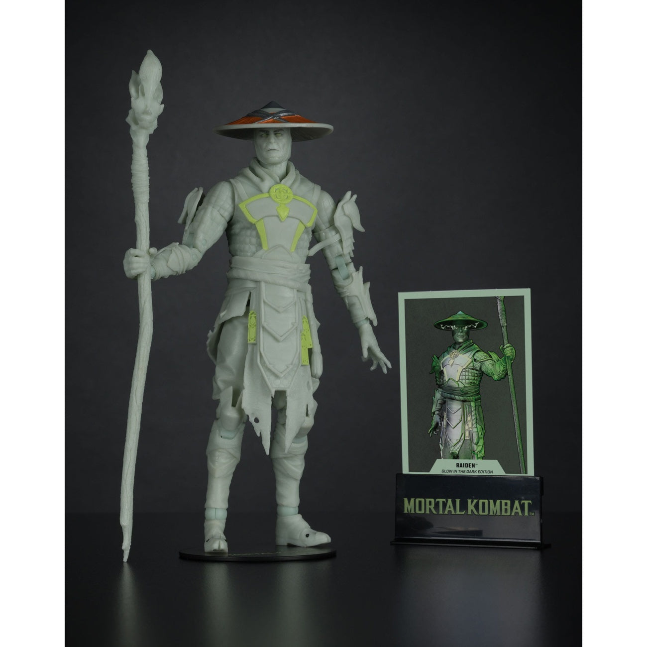 Product image Mortal Kombat Action Figure Glow in the Dark Edition Raiden (Gold Label) 18 cm