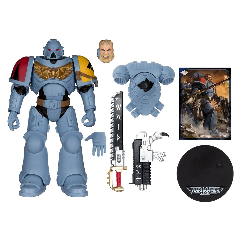 Product image Warhammer 40,000 Action Figure Grey Hunter (Space Wolves) 18 cm