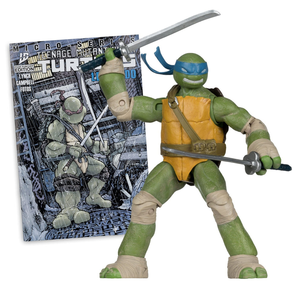 Product image Teenage Mutant Ninja Turtles Page Punchers Leonardo Action Figure 13 cm