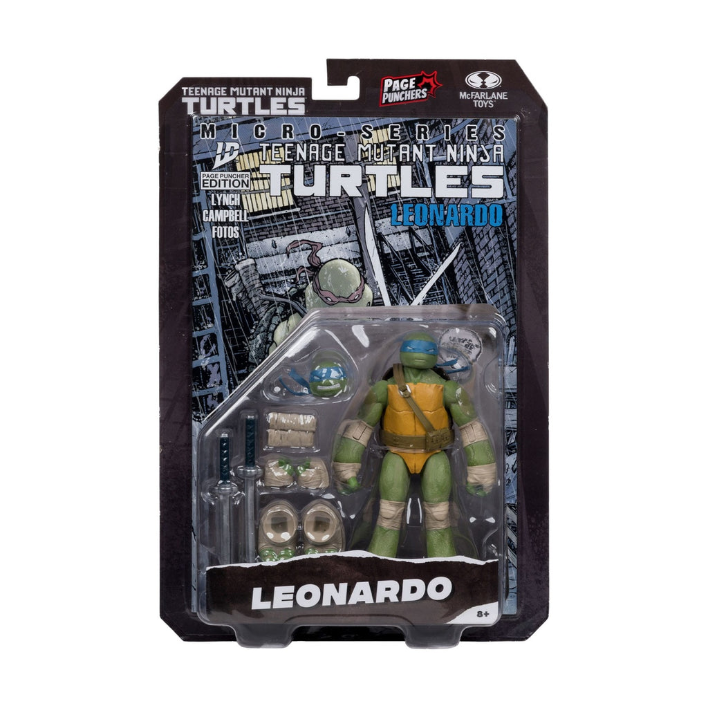 Product image Teenage Mutant Ninja Turtles Page Punchers Leonardo Action Figure 13 cm