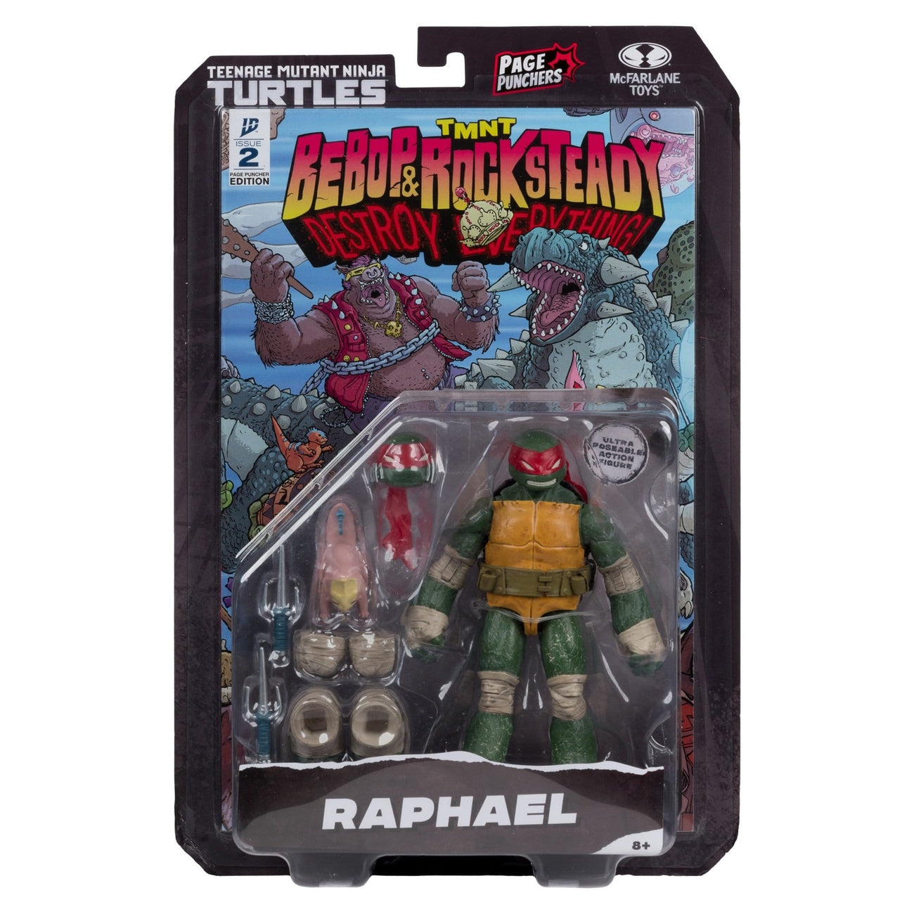 Product image Teenage Mutant Ninja Turtles Page Punchers Action Figure Raphael 13 cm