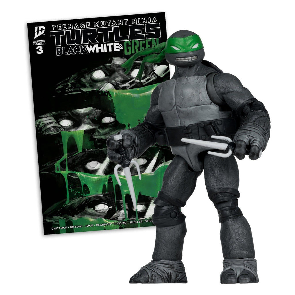 Product image Teenage Mutant Ninja Turtles Page Punchers Action Figure Raphael (Black White & Green) (Red Platinum Edition) 13 cm