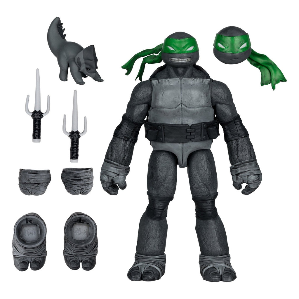 Product image Teenage Mutant Ninja Turtles Page Punchers Action Figure Raphael (Black White & Green) (Red Platinum Edition) 13 cm