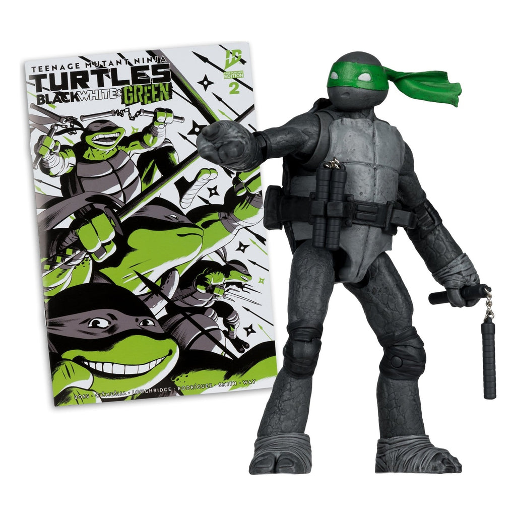 Product image Teenage Mutant Ninja Turtles Page Punchers Action Figure Michelangelo (Black White & Green) (Red Platinum Edition) 13 cm