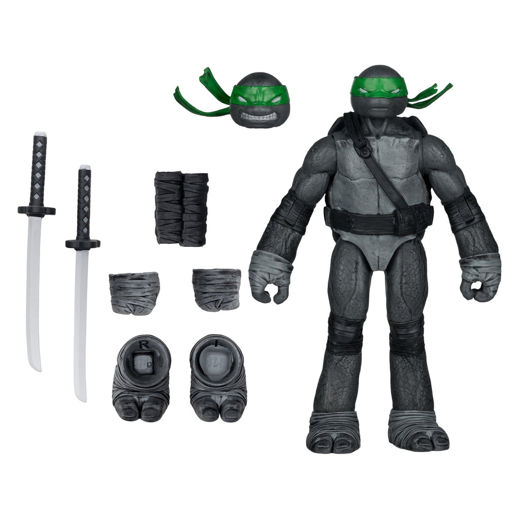 Product image Teenage Mutant Ninja Turtles Page Punchers Action Figure Leonardo (Black White & Green) (Red Platinum Edition) 13 cm