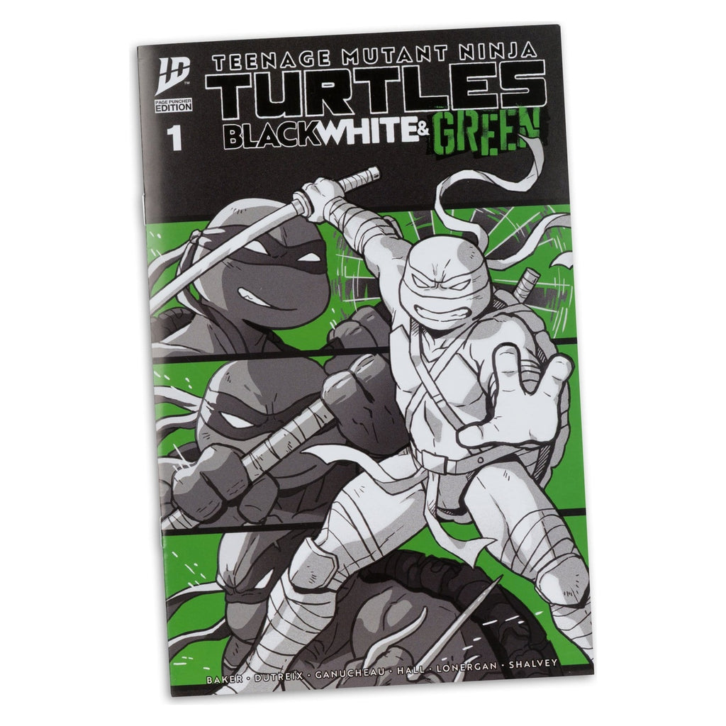 Product image Teenage Mutant Ninja Turtles Page Punchers Action Figure Leonardo (Black White & Green) (Red Platinum Edition) 13 cm