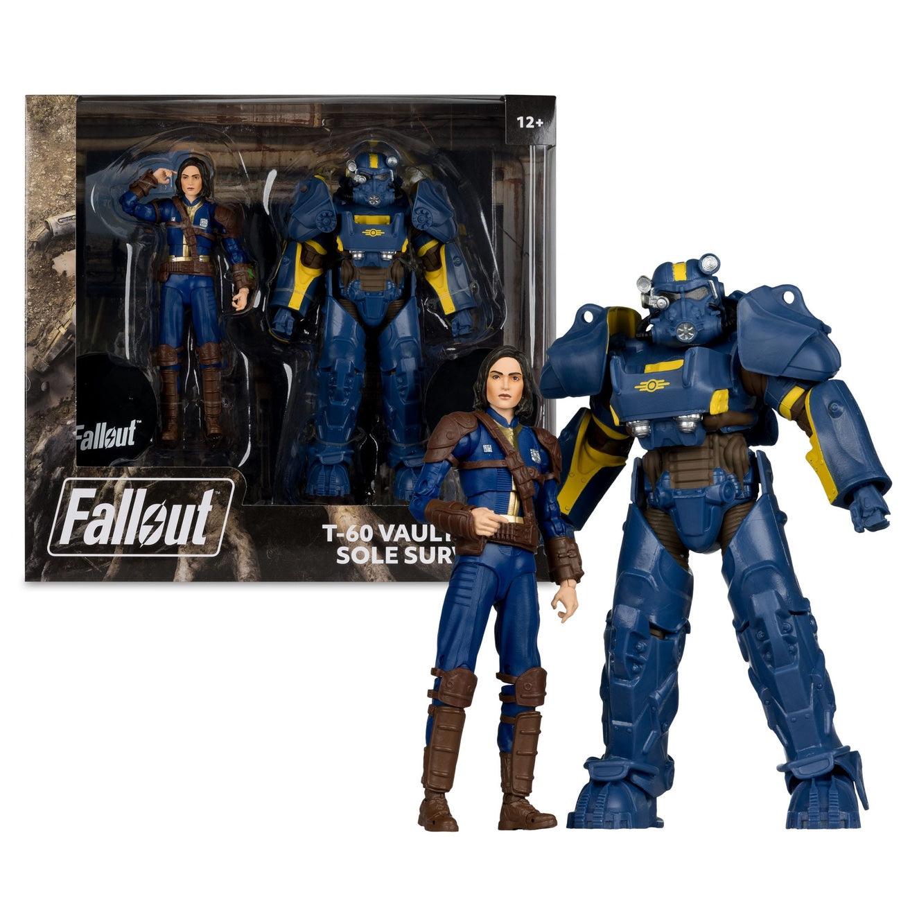 Product image Fallout 4 Statues 2-Pack T-60 Vault-Tec & Sole Survivor 18 cm