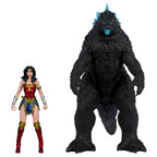 Product image DC Justice League Monsterverse DC Multiverse Action Figures 2-Pack Wonder Woman vs. Atomic Blast Godzilla 18 cm