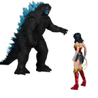 Product image DC Justice League Monsterverse DC Multiverse Action Figures 2-Pack Wonder Woman vs. Atomic Blast Godzilla 18 cm