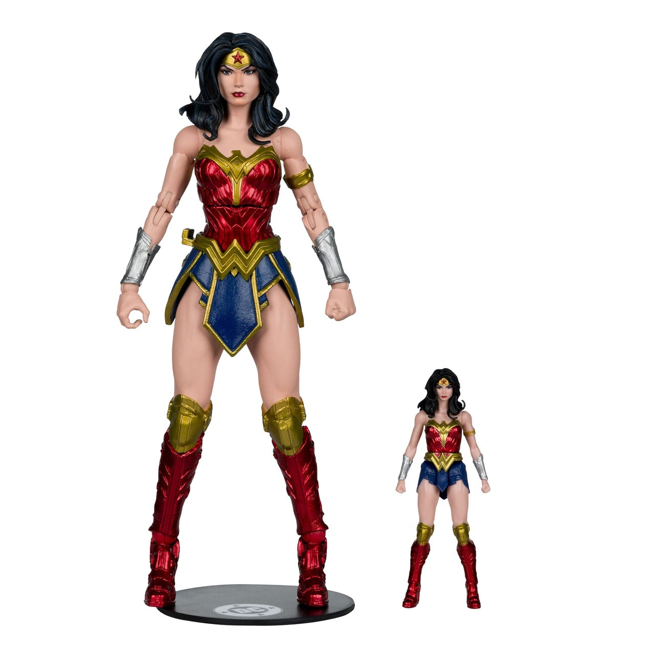 Product image DC Justice League Monsterverse DC Multiverse Action Figures 2-Pack Wonder Woman vs. Atomic Blast Godzilla 18 cm