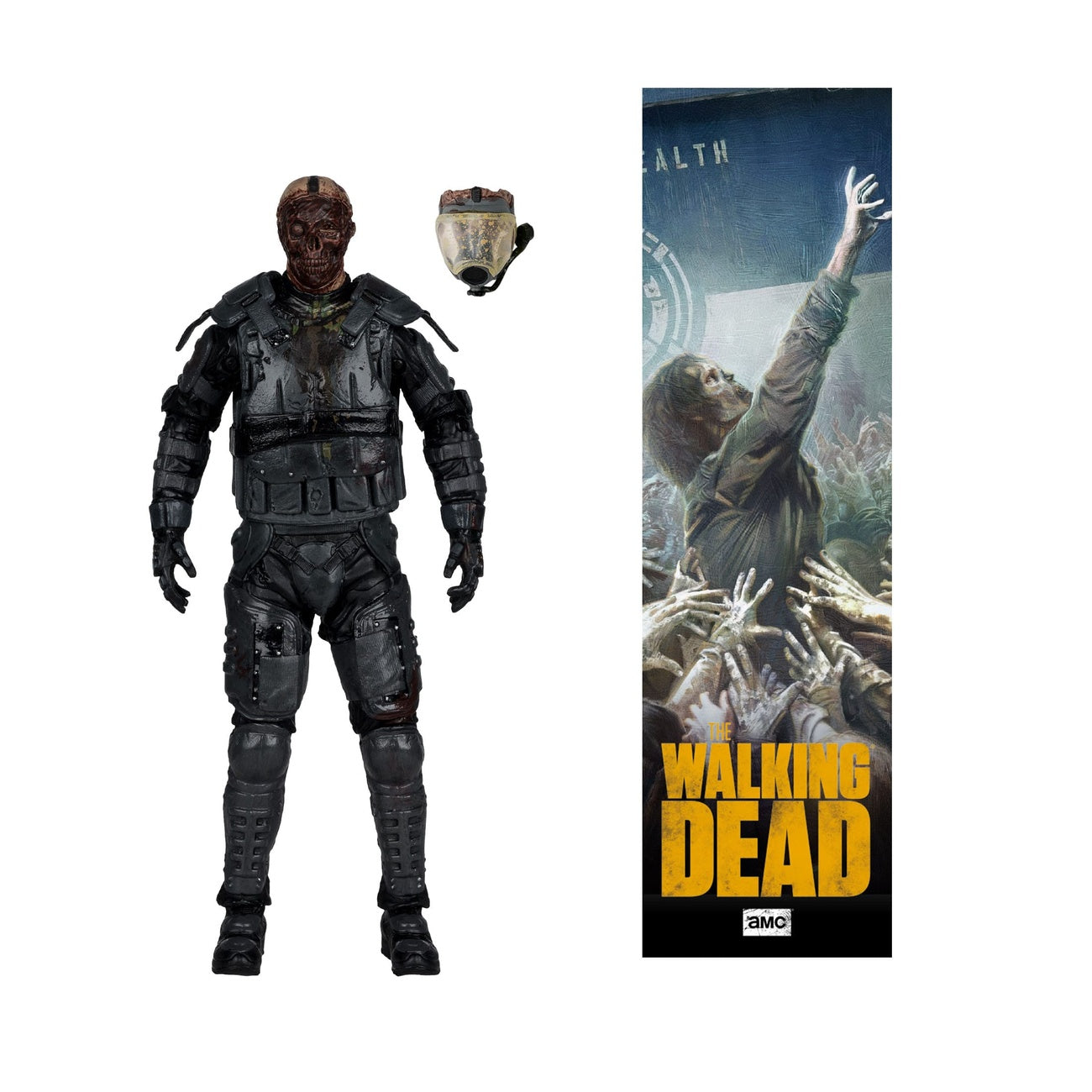 Product image The Walking Dead Action Figure Gas Mask Zombie (Season 4) 13 cm