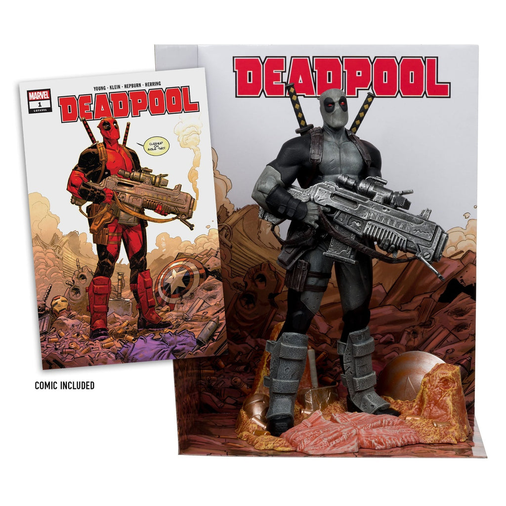 Product image Marvel Collection PVC Statue 1/6 Deadpool (Deadpool #1) (Grey Suit Chase) 27 cm