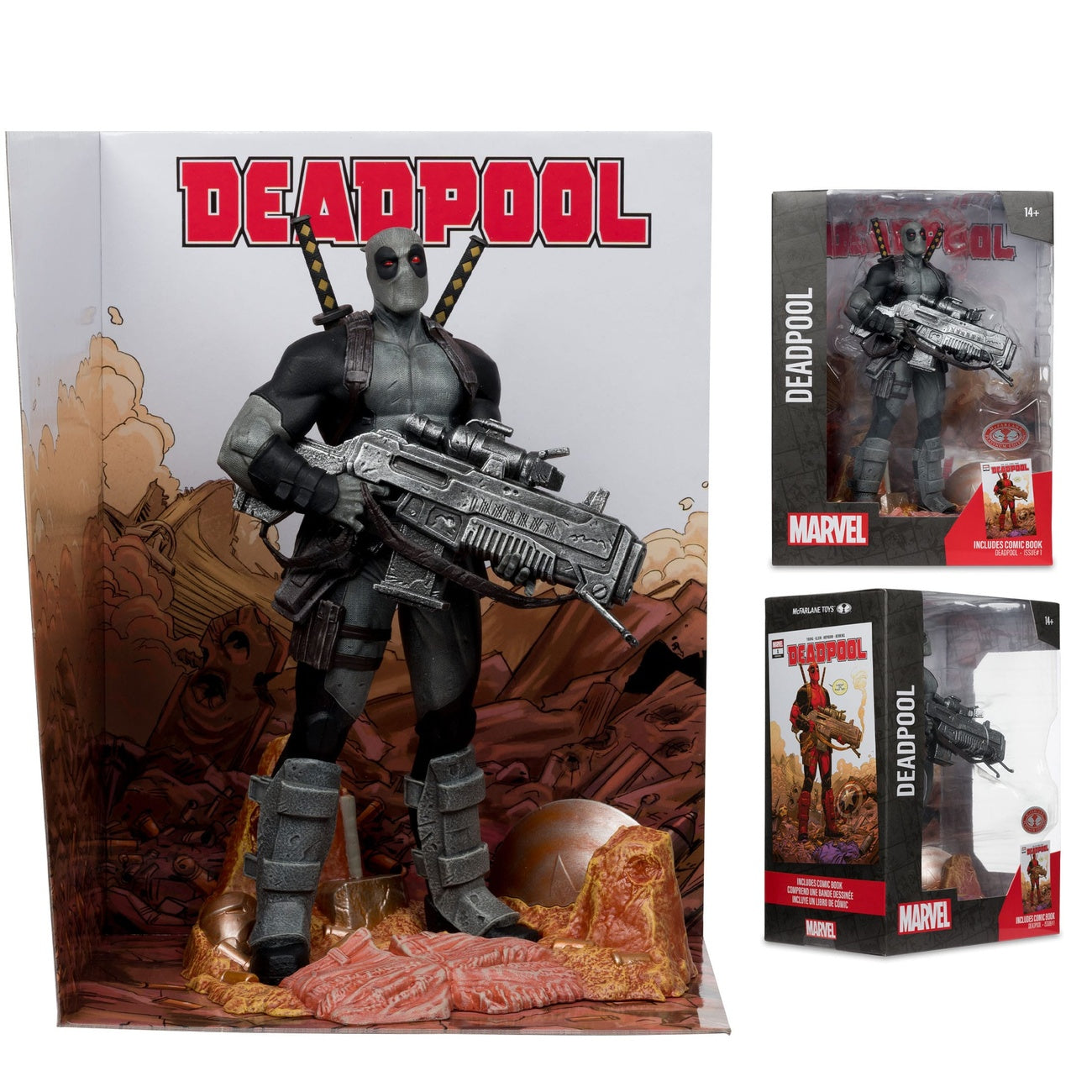 Product image Marvel Collection PVC Statue 1/6 Deadpool (Deadpool #1) (Grey Suit Chase) 27 cm