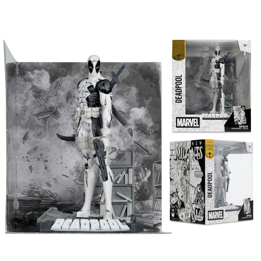 Product image Marvel Collection PVC Statue 1/10 Deadpool (The New Mutants #98) (Line Art) (Gold Label) 17 cm