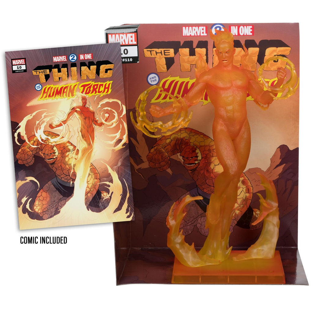 Product image Marvel Collection PVC Statue 1/6 Human Torch (Marvel 2 in 1 #10) 29 cm