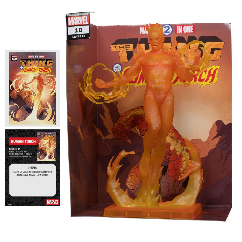 Product image Marvel Collection PVC Statue 1/6 Human Torch (Marvel 2 in 1 #10) 29 cm