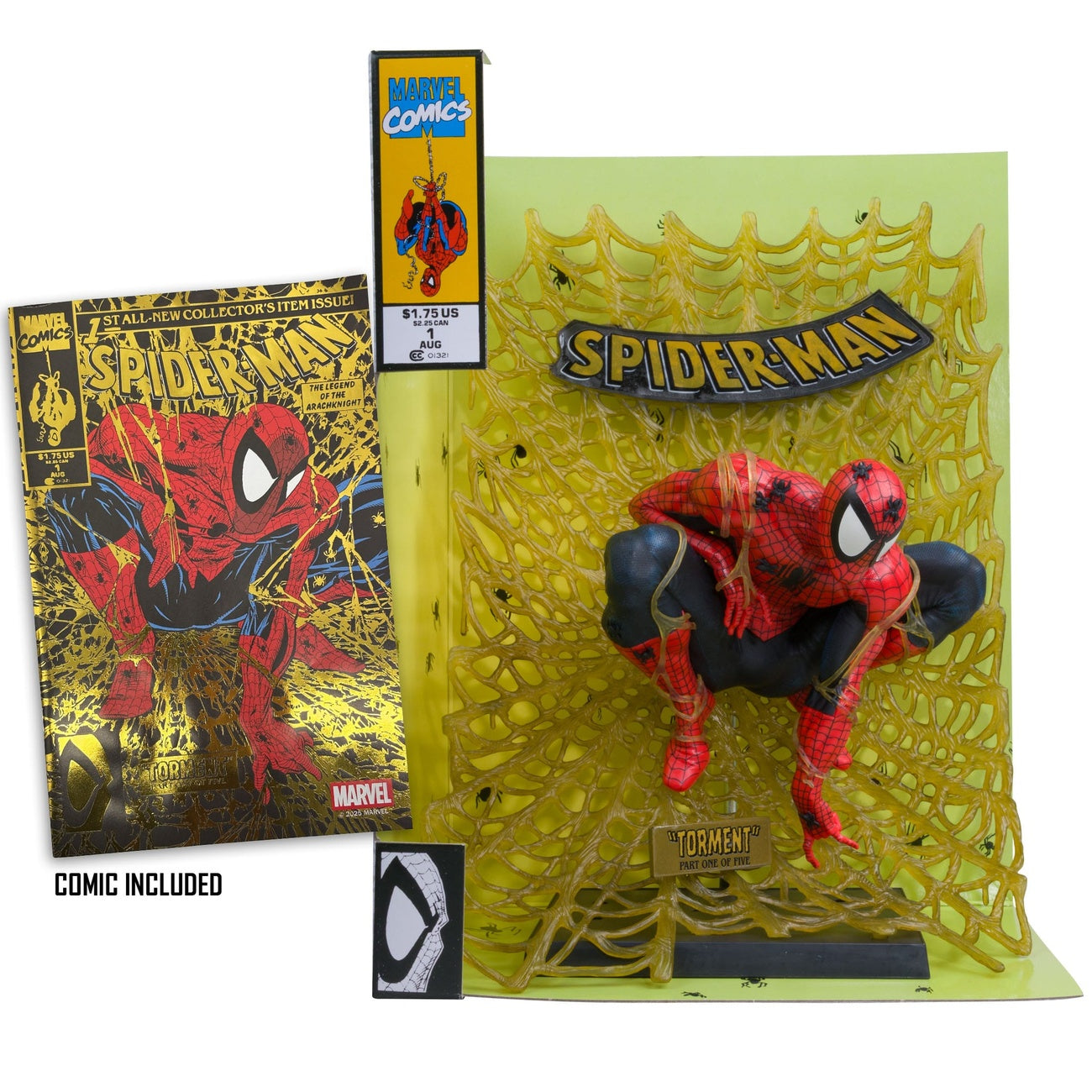 Product image Marvel Collection PVC Statue 1/6 Spider-Man (Spider-Man #1) (Gold Edition) (Gold Label) 15 cm
