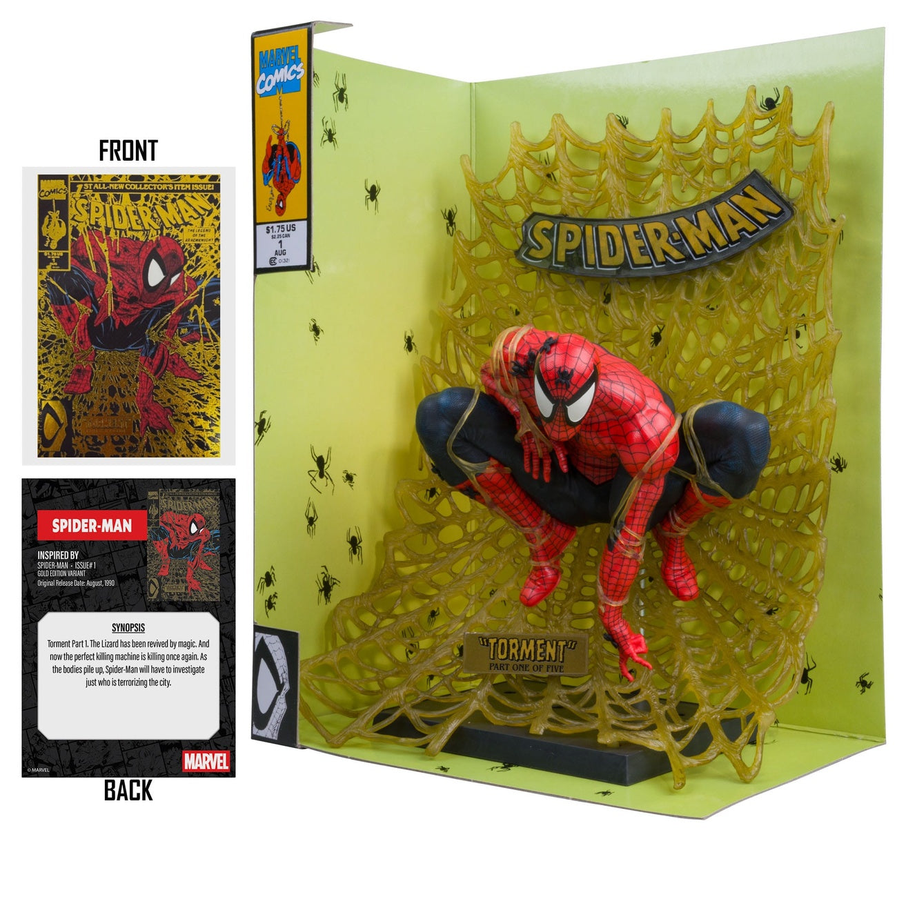 Product image Marvel Collection PVC Statue 1/6 Spider-Man (Spider-Man #1) (Gold Edition) (Gold Label) 15 cm