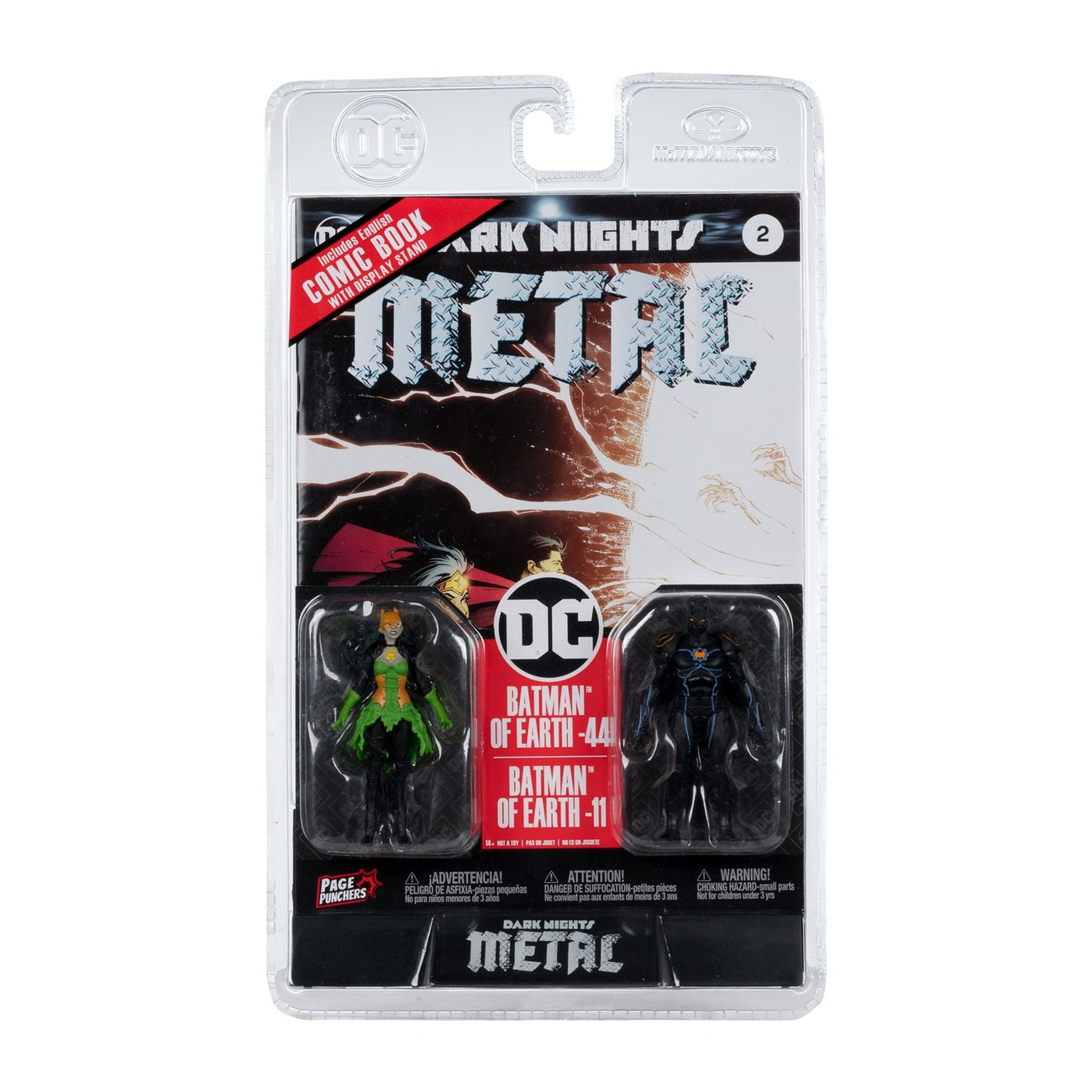 Product image DC Direct Page Punchers Action Figure 2-Pack Batman of Earth-44 & Batman of Earth-11 (Dark Nights: Metal) 8 cm