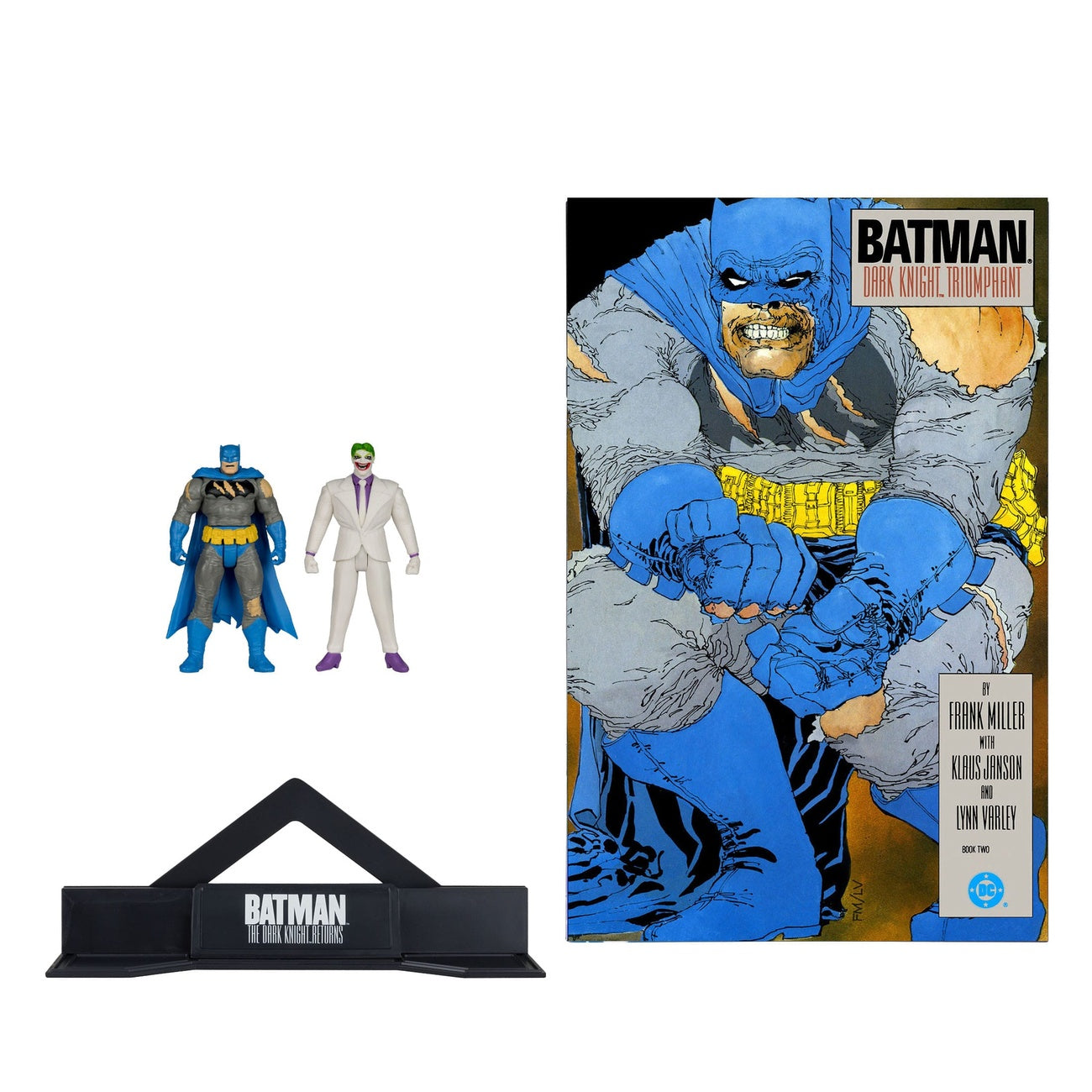 Product image DC Direct Page Punchers Action Figure 2-Pack Batman & The Joker (Batman: The Dark Knight Returns) 8 cm