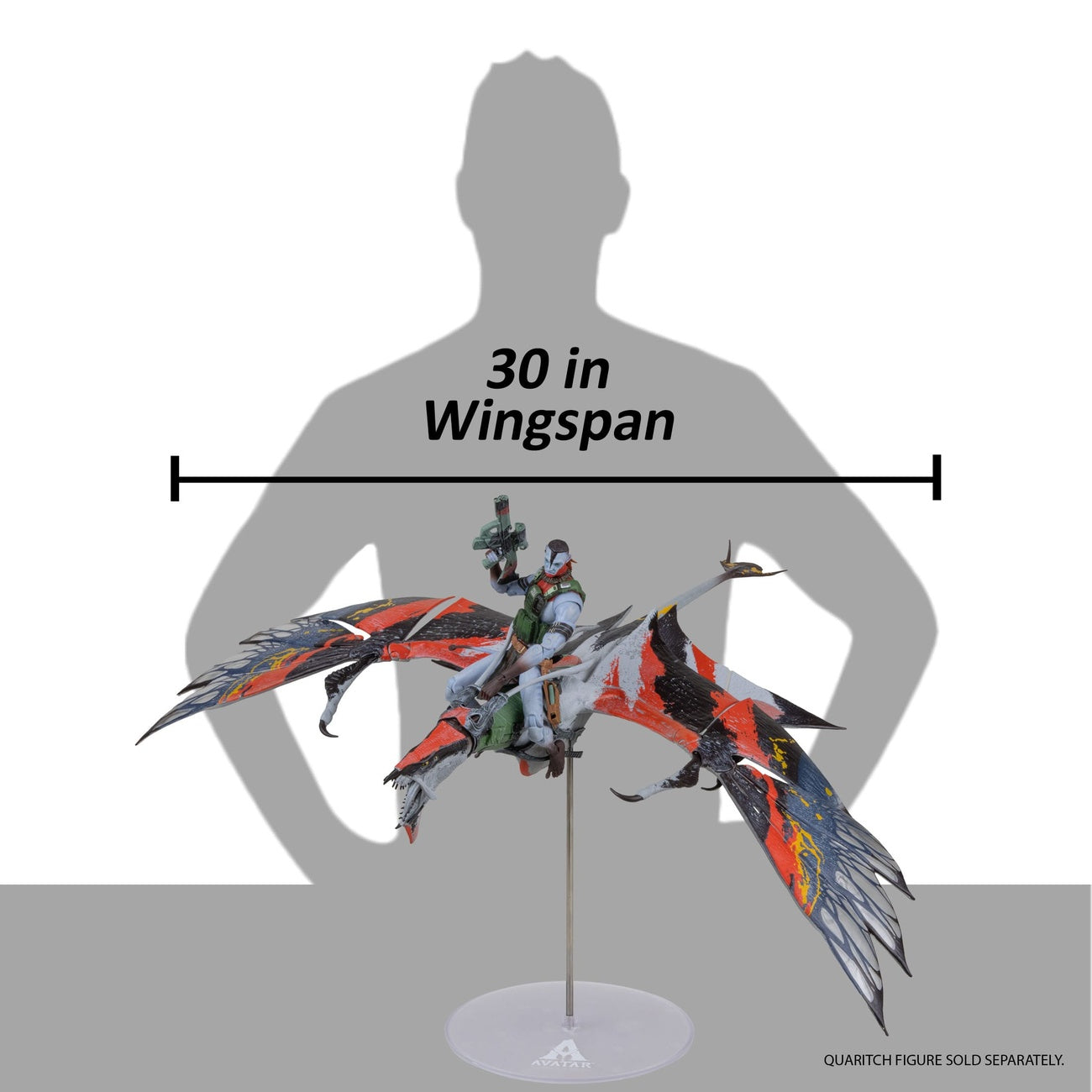 Product image Avatar: Fire and Ash Quaritch’s New Banshee Action Figure
