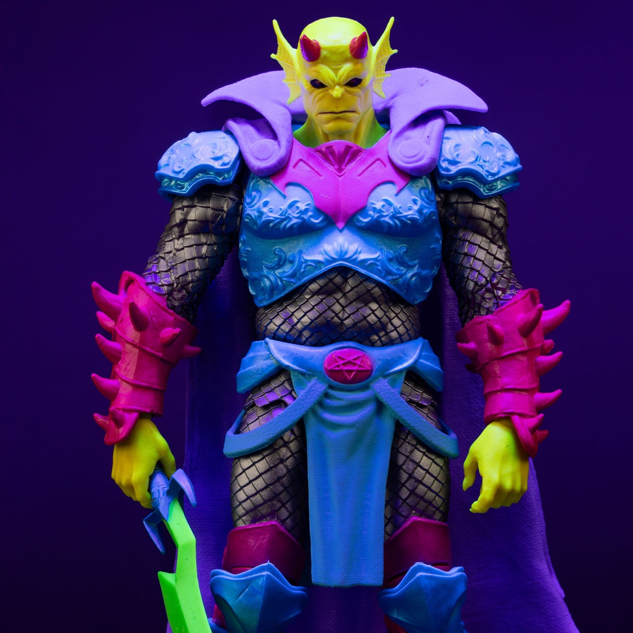 Product image DC Multiverse Action Figure The Demon (Demon Knights) Black Light Edition (Gold Label) 18 cm