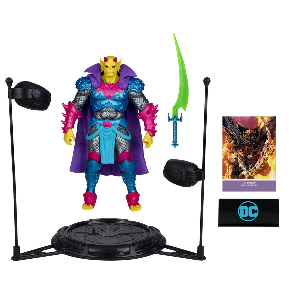 Product image DC Multiverse Action Figure The Demon (Demon Knights) Black Light Edition (Gold Label) 18 cm