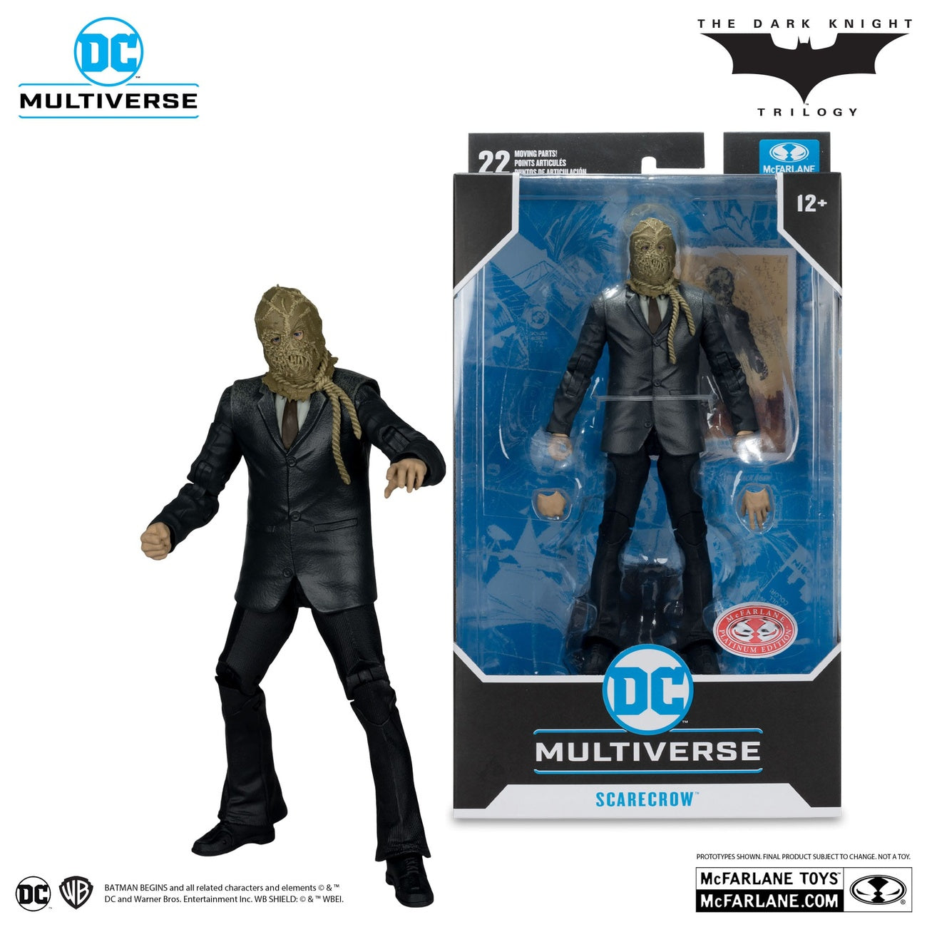 Product image Batman Begins DC Multiverse Action Figure Scarecrow (Chase Version) 18 cm