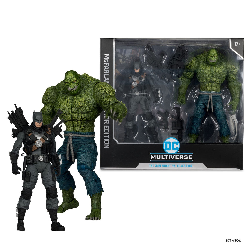Product image DC Multiverse McFarlane Collector Edition Action Figures 2-Pack #03 Batman vs. Killer Croc 18 cm