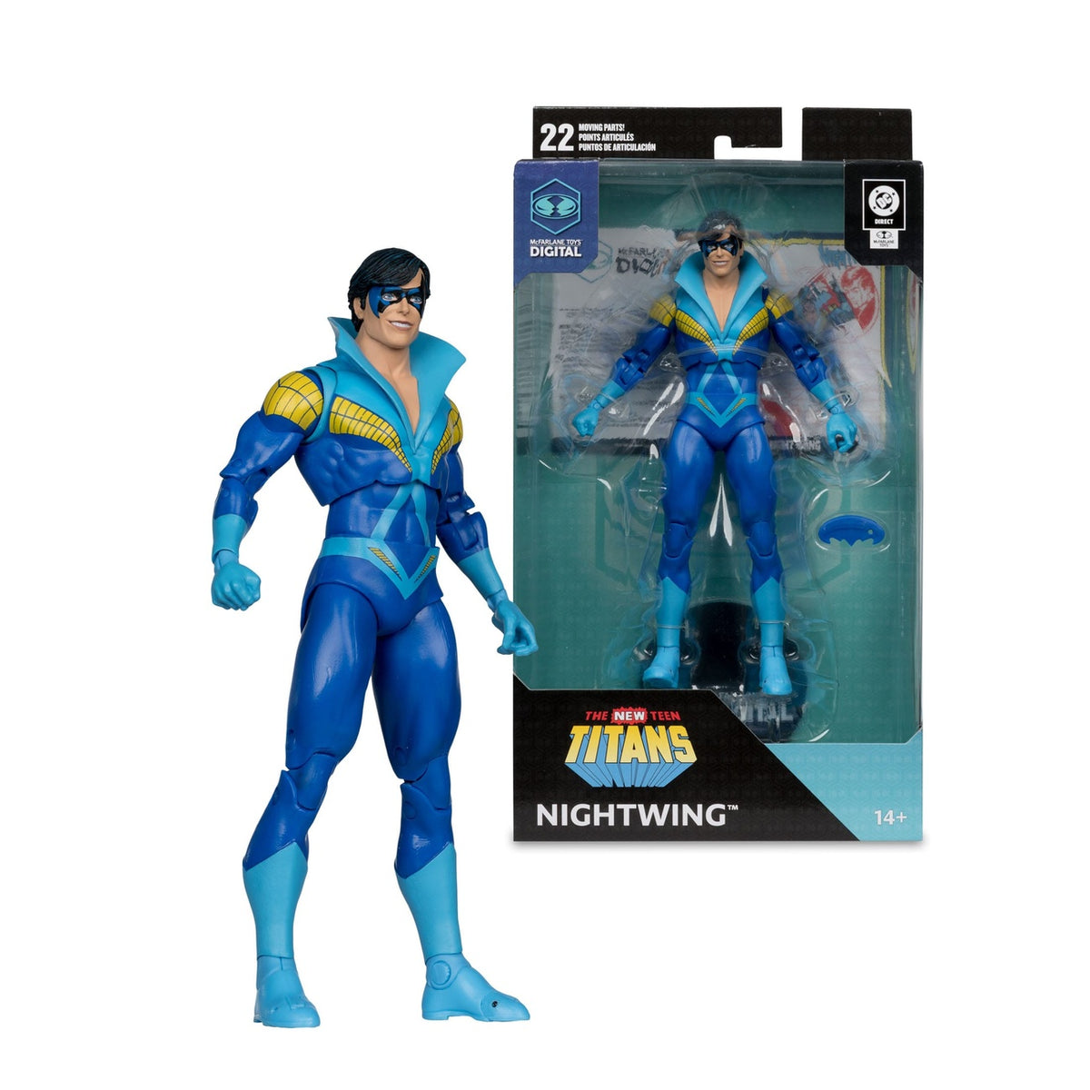 Product image DC Direct McFarlane Toys Digital Action Figure Nightwing (Teen Titans) 18 cm