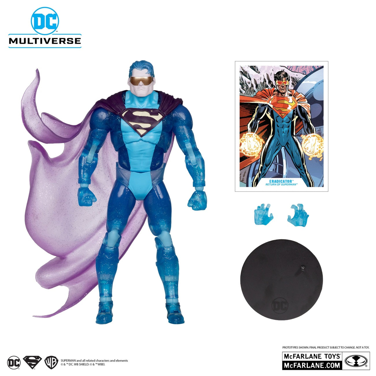 Product image Return of Superman DC Multiverse Action Figure Eradicator (Platinum Edition) 18 cm