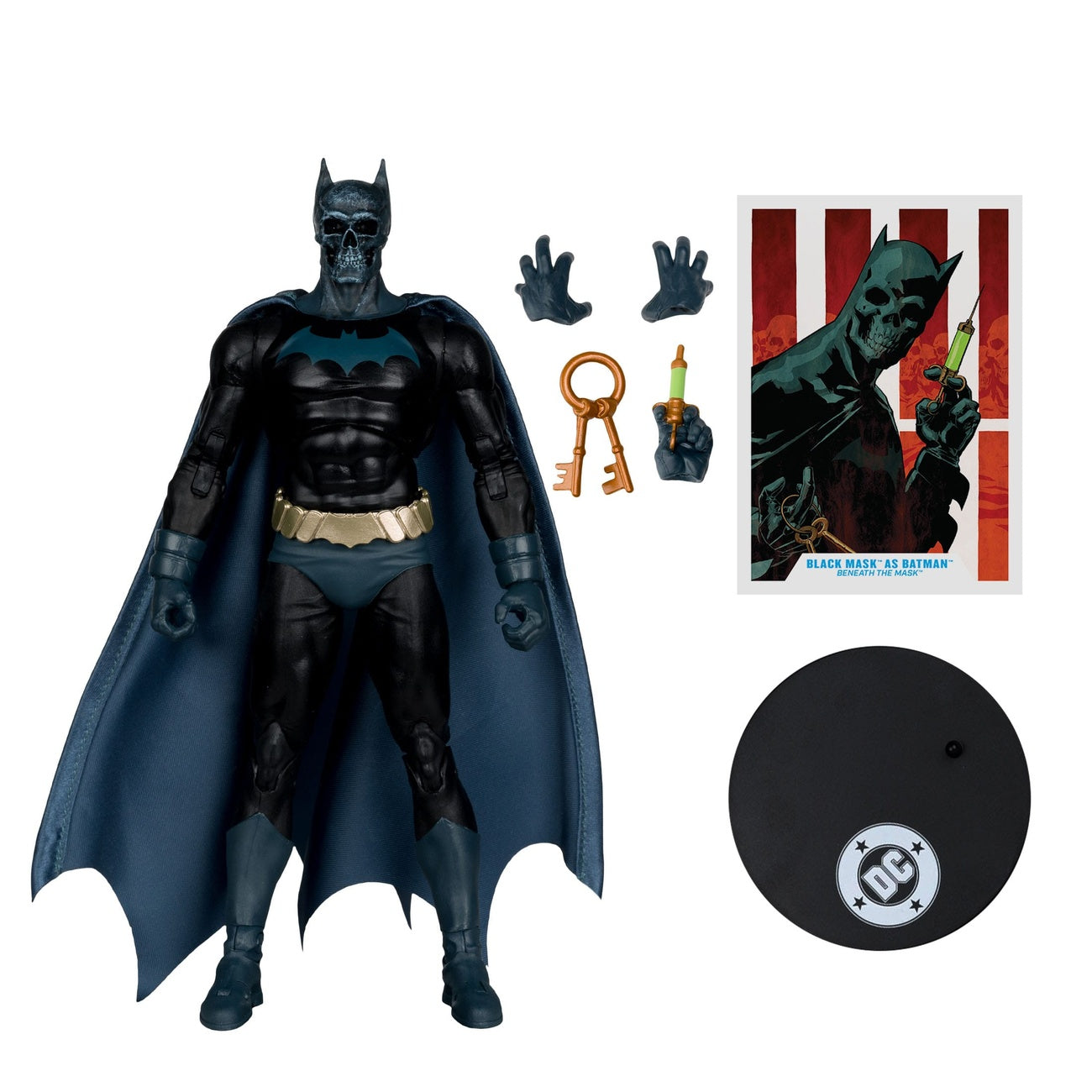 Product image DC Multiverse Action Figure Black Mask as Batman (Beneath the Mask) 18 cm