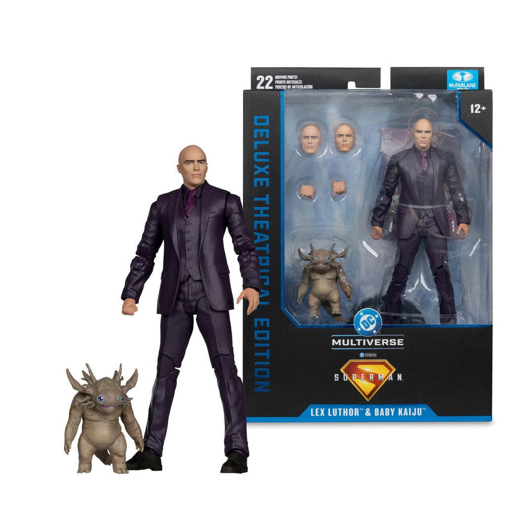 Product image Superman (2025) DC Multiverse Deluxe Action Figure Lex Luthor with Baby Kaiju (Deluxe Theatrical Edition) 18 cm