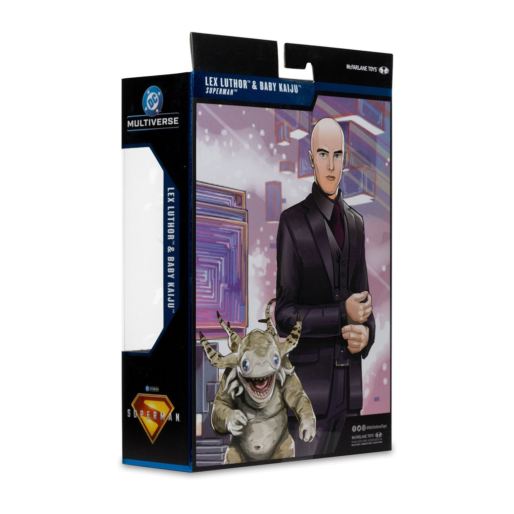 Product image Superman (2025) DC Multiverse Deluxe Action Figure Lex Luthor with Baby Kaiju (Deluxe Theatrical Edition) 18 cm