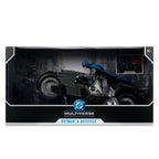Product image The Flash DC Multiverse Vehicle Batcycle with Batman
