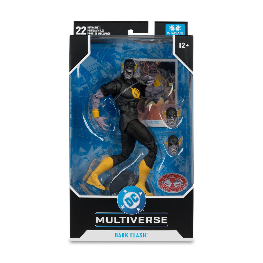 Product image DC Comics DC Multiverse Action Figure Dark Flash (Dark Multiverse) (Red Platinum Edition) 18 cm