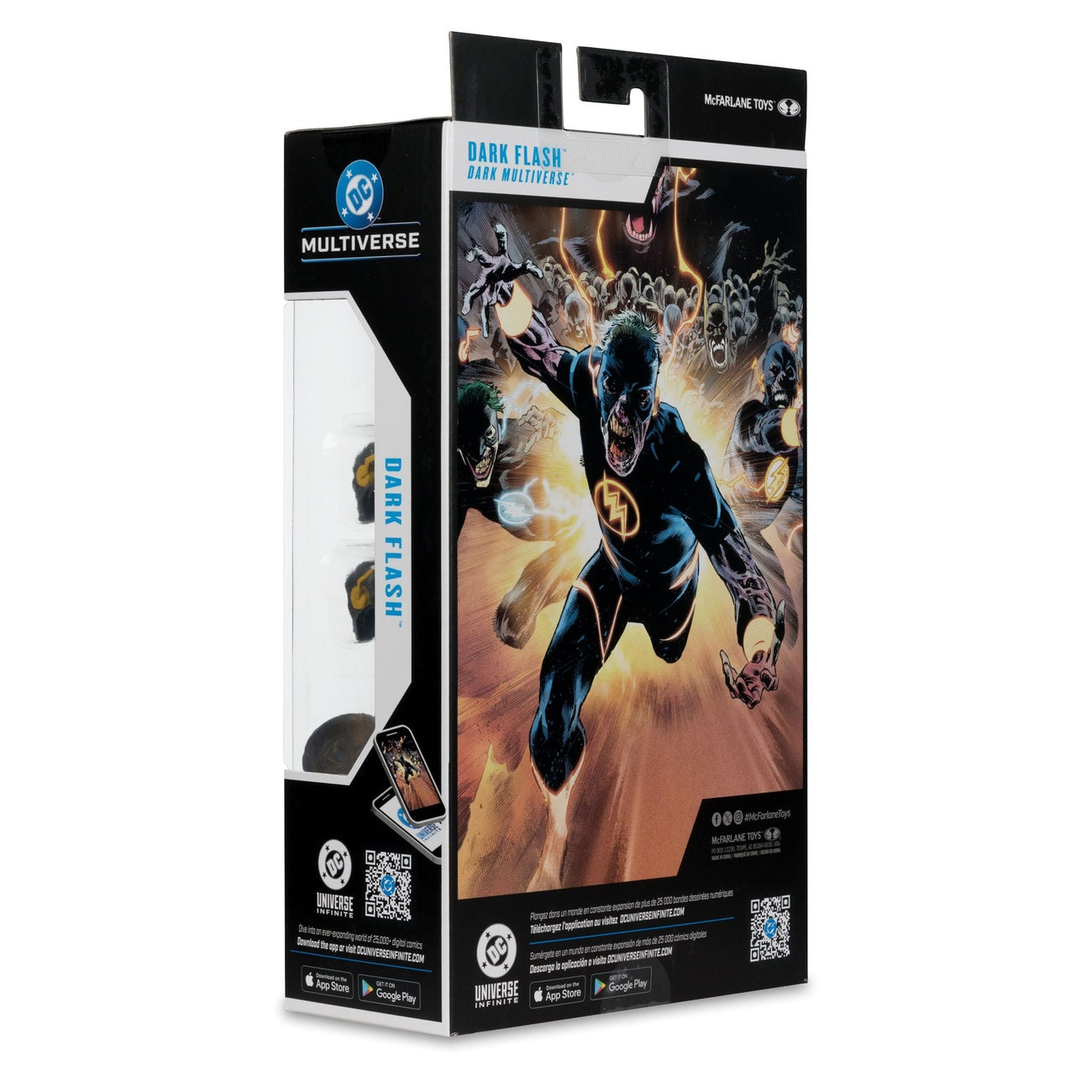 Product image DC Comics DC Multiverse Action Figure Dark Flash (Dark Multiverse) (Red Platinum Edition) 18 cm