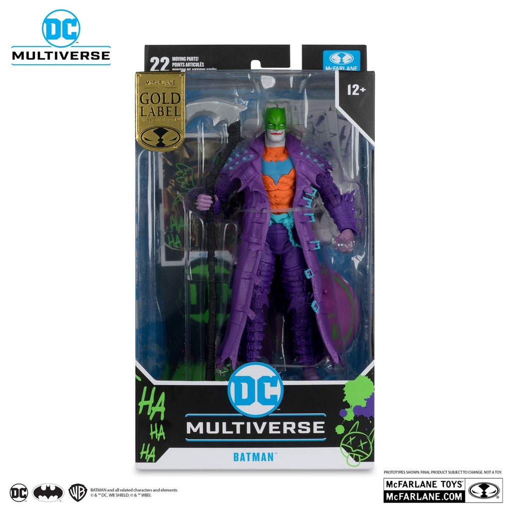 Product image DC Multiverse Action Figure Batman (Dark Nights: Death Metal) Jokerized (Gold Label) 18 cm