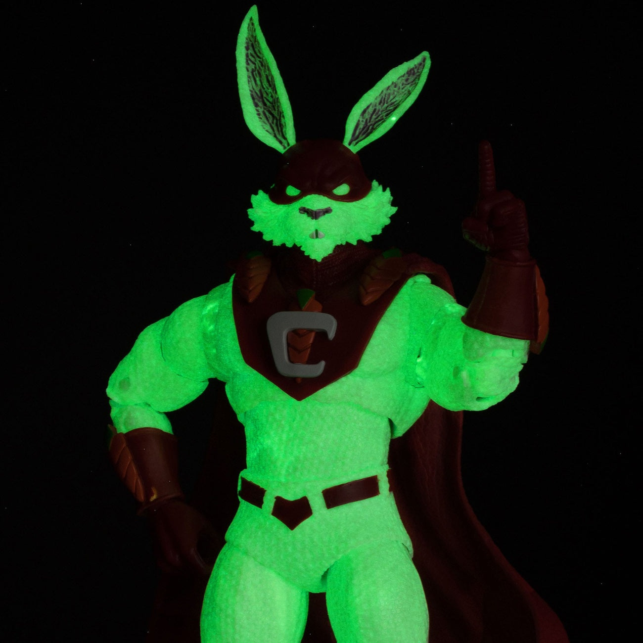 Product image DC Multiverse Action Figure Captain Carrot (Justice League Incarnate) Glow in the Dark Edition (Gold Label) 18 cm