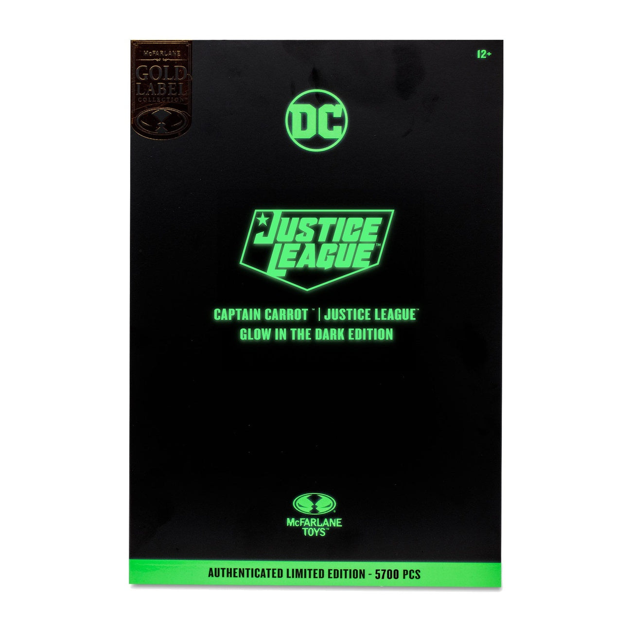 Product image DC Multiverse Action Figure Captain Carrot (Justice League Incarnate) Glow in the Dark Edition (Gold Label) 18 cm
