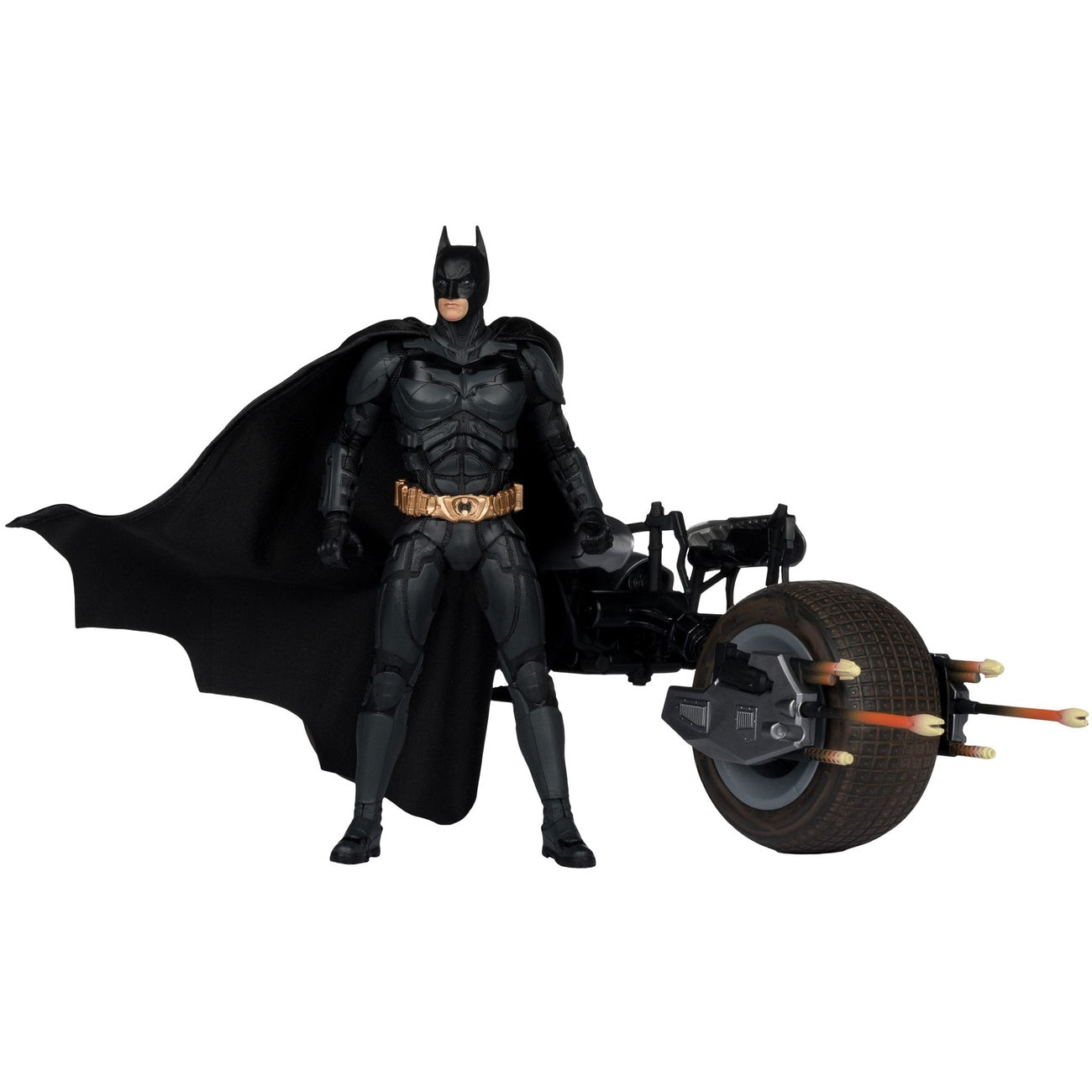 Product image The Dark Knight DC Multiverse Action Figure with Vehicle Batman & The Batpod 18 cm