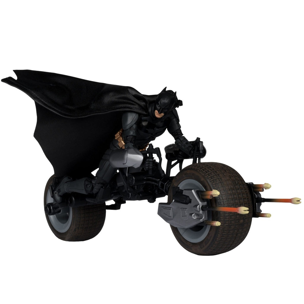 Product image The Dark Knight DC Multiverse Action Figure with Vehicle Batman & The Batpod 18 cm