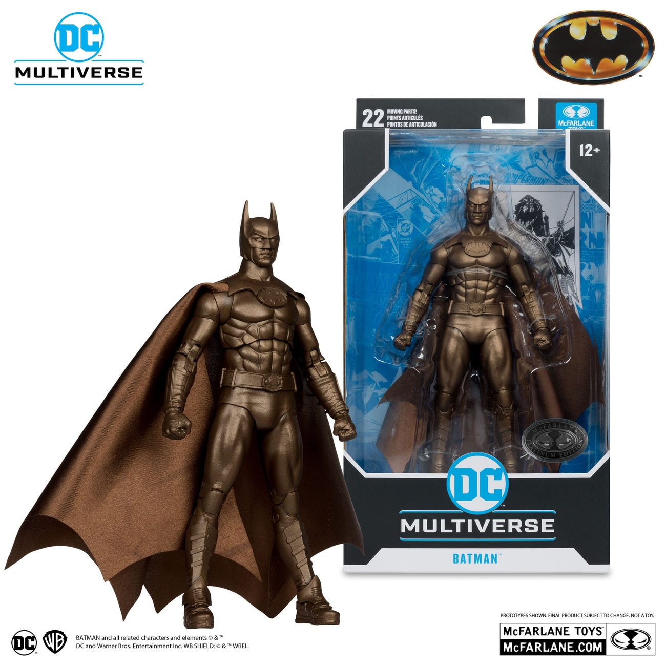 Product image Batman (1989) DC Multiverse Action Figure Batman (Platinum Edition) 18 cm