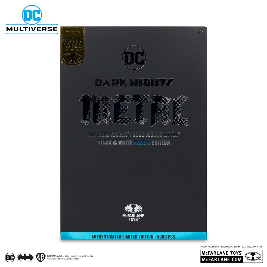 Product image DC Multiverse Action Figure The Grim Knight (Dark Nights: Metal) (Black & White Accent Edition) (Gold Label) 18 cm