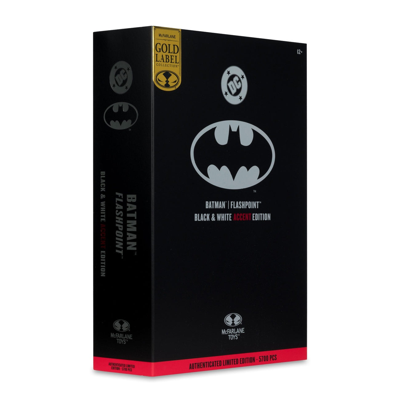 Product image DC Multiverse Action Figure Batman (Flashpoint) (Black & White Accent Edition) (Gold Label) 18 cm