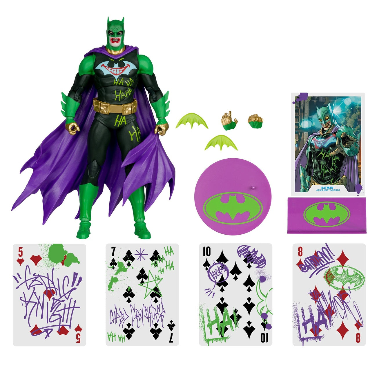 Product image DC Multiverse Action Figure Batman (Joker War) (Jokerized) (Gold Label) 18 cm
