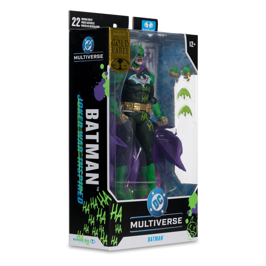 Product image DC Multiverse Action Figure Batman (Joker War) (Jokerized) (Gold Label) 18 cm